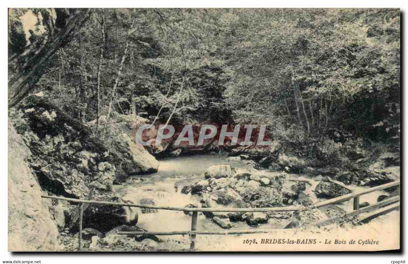 CPA Brides Les Bains Le bois de Cythere