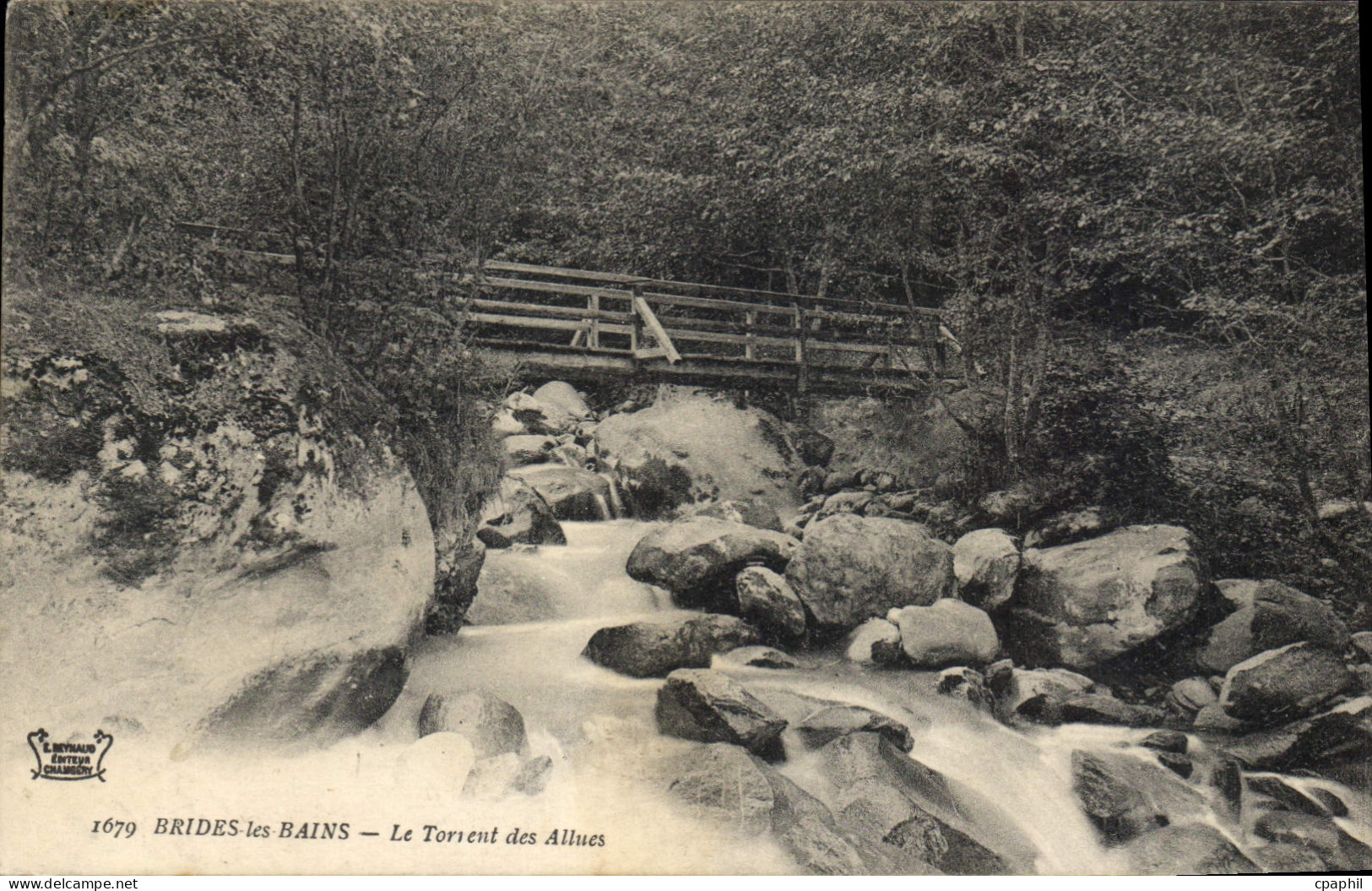 CPA Brides les Bains Le Torrent des Allues