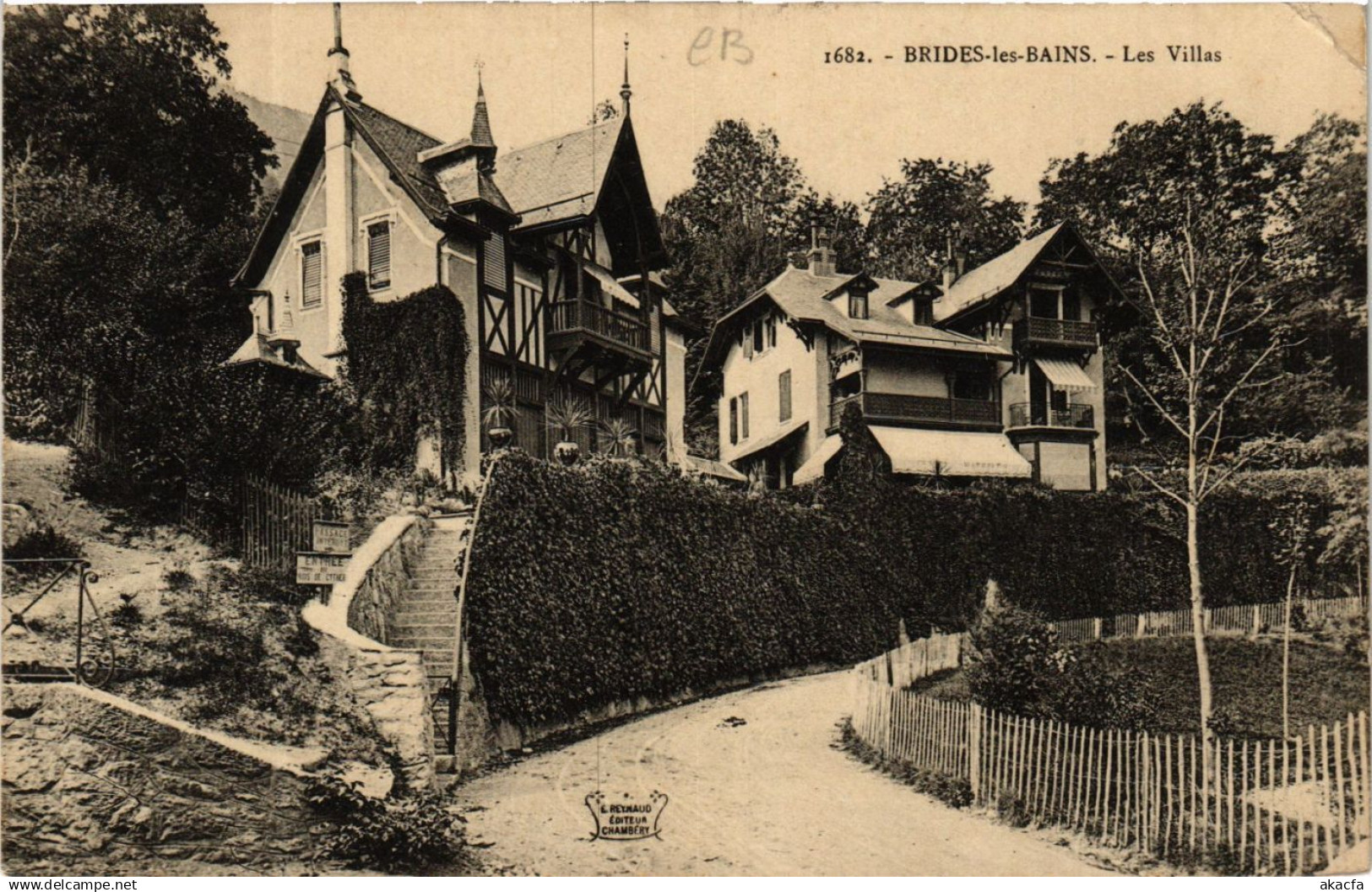 CPA BRIDES-les-BAINS - Les Villas (651996)