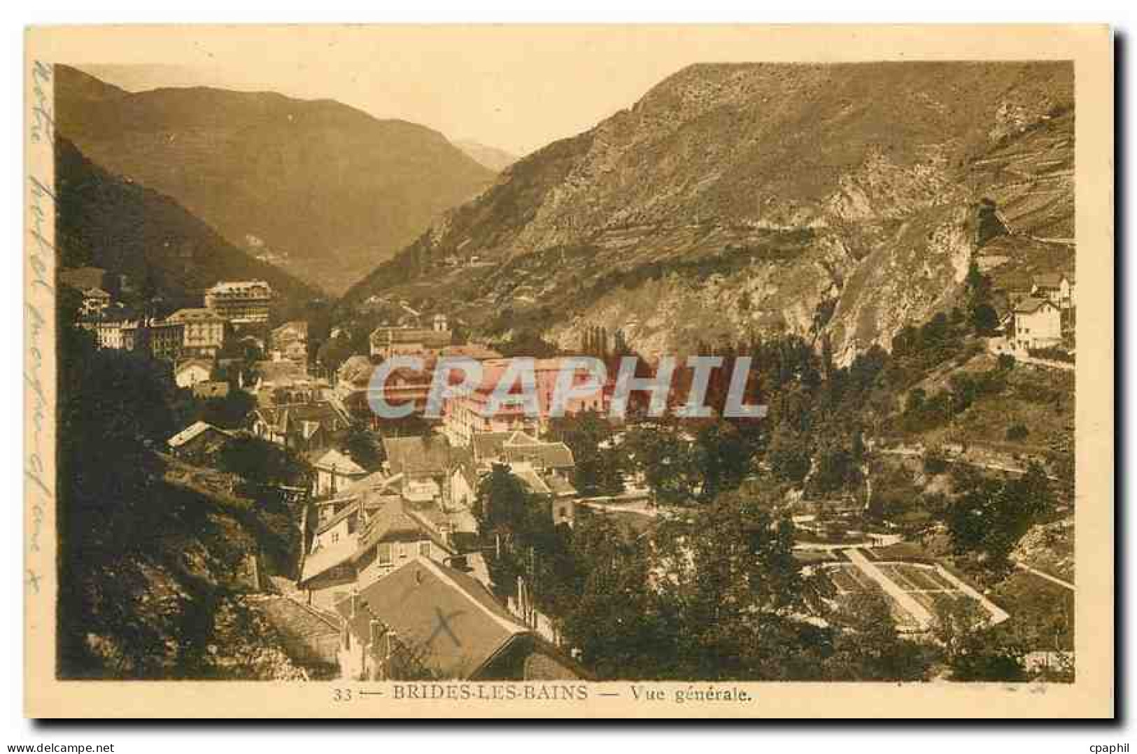 CPA Brides les Bains Vue generale