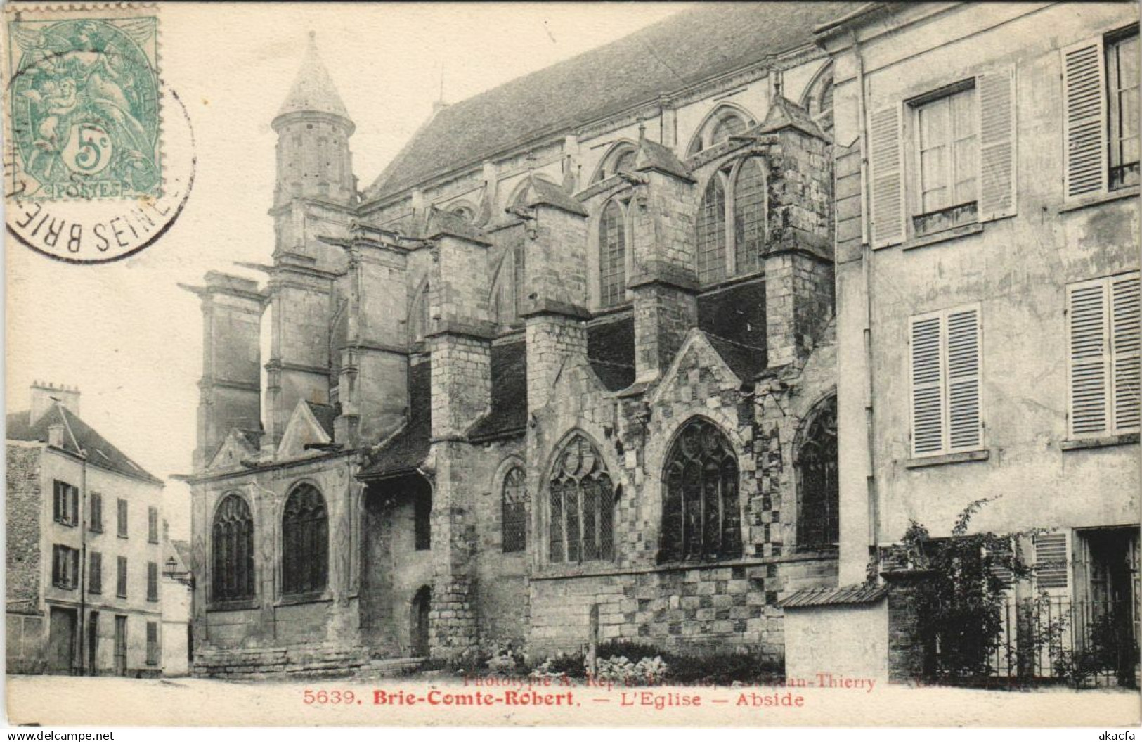 CPA Brie-Comte-Robert L'Eglise FRANCE (1101124)