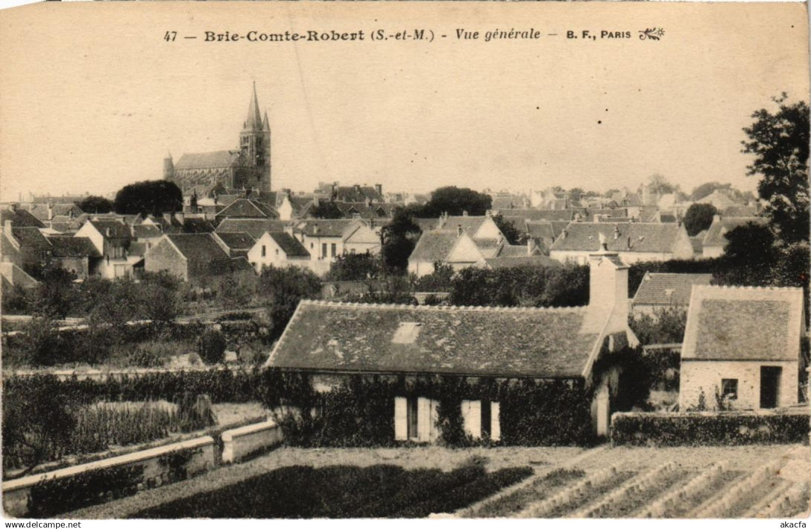 CPA Brie Comte Robert vue generale (1269920)