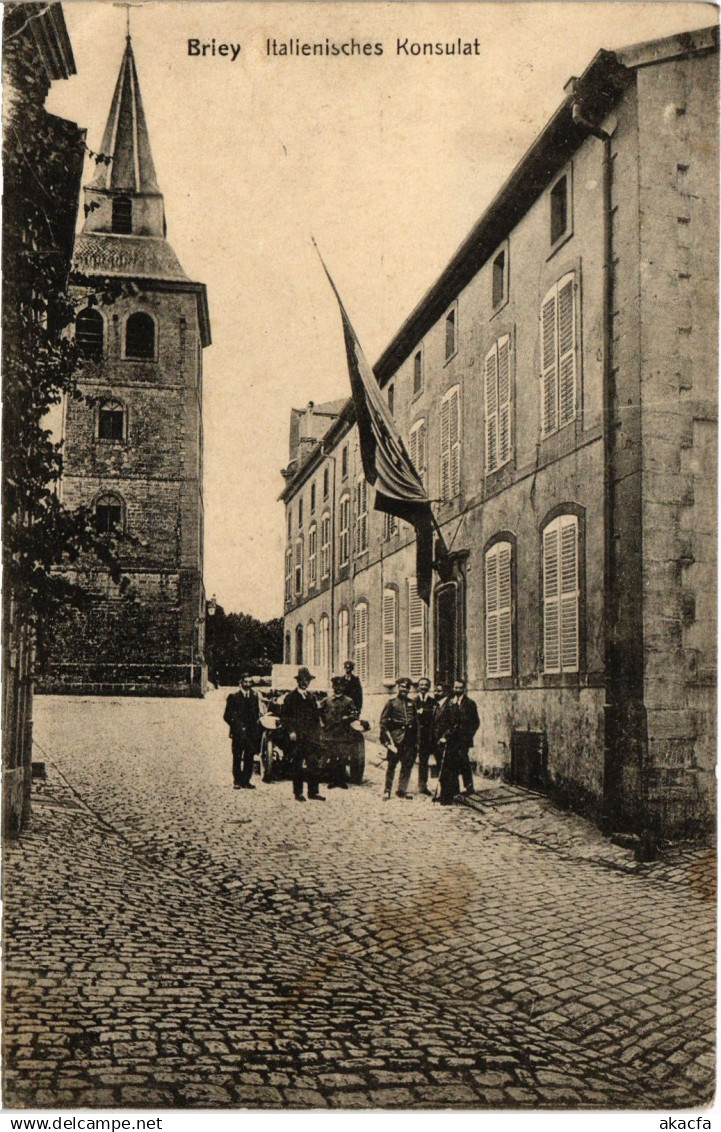 CPA Briey Italienisches Konsulat (1471313)