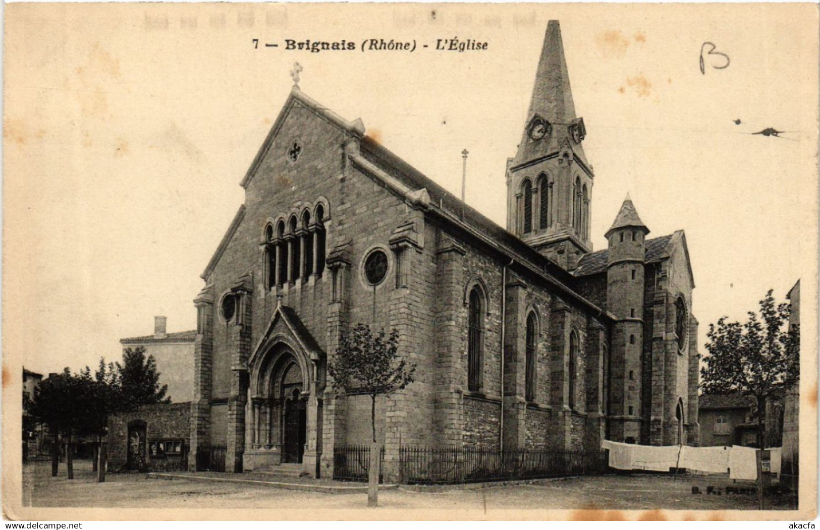 CPA BRIGNAIS L'Église (444137)
