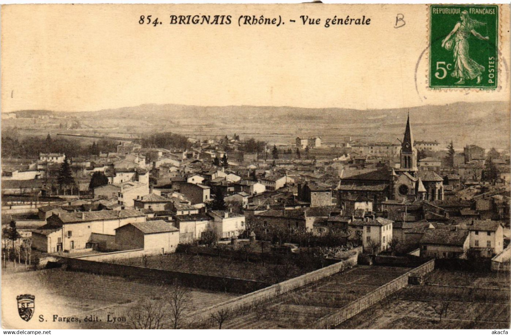 CPA BRIGNAIS Vue générale (444122)
