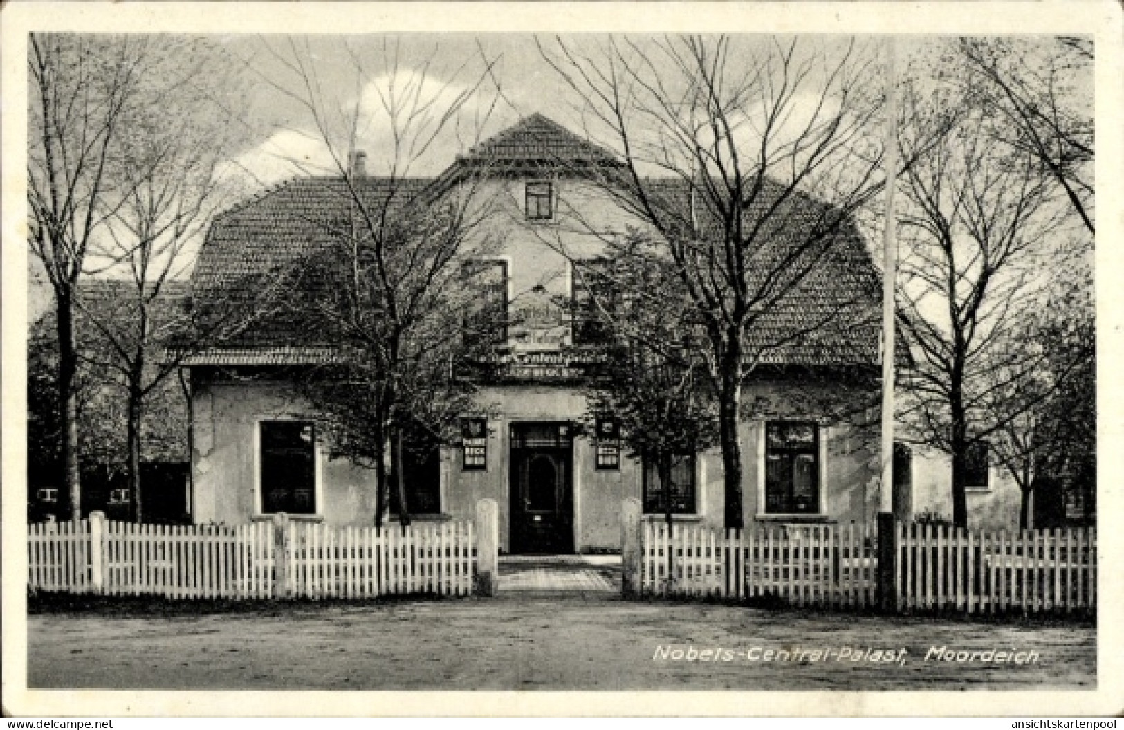 CPA Brinkum bei Bremen Stuhr in Niedersachsen, Nobels-Central-Palast, Moordeich