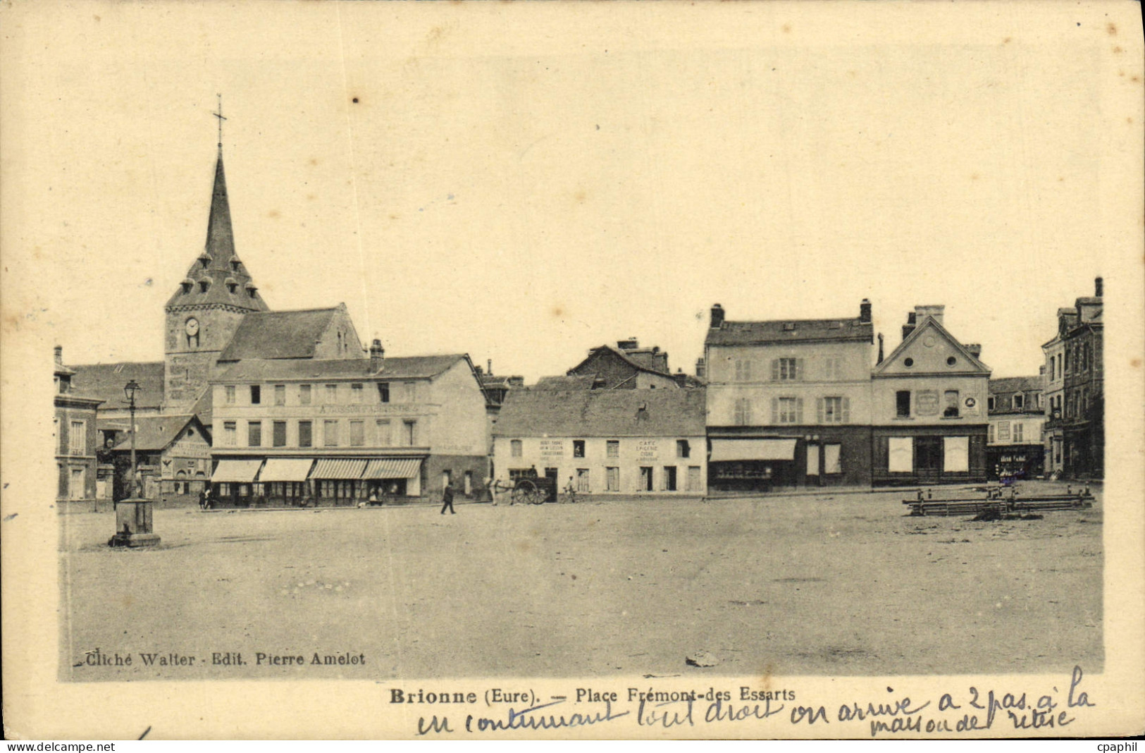 CPA Brionne Place Fremont des Essarts