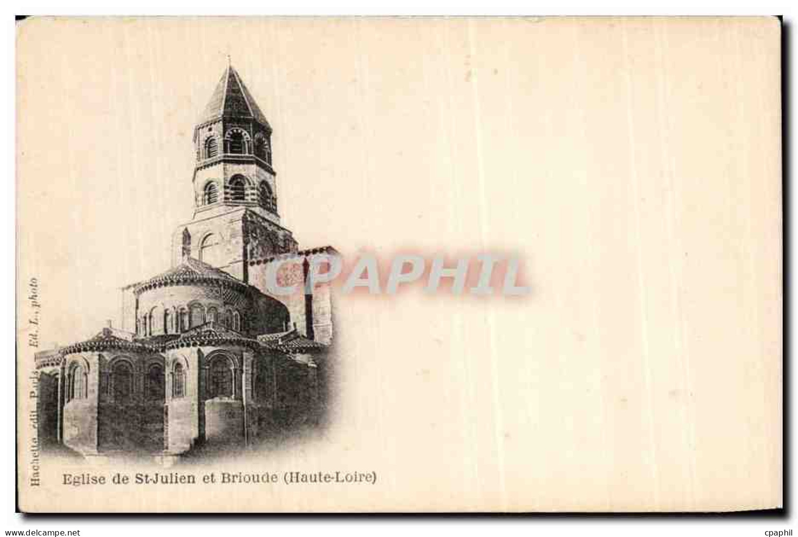 CPA Brioude Eglise de St Julien et Brioude