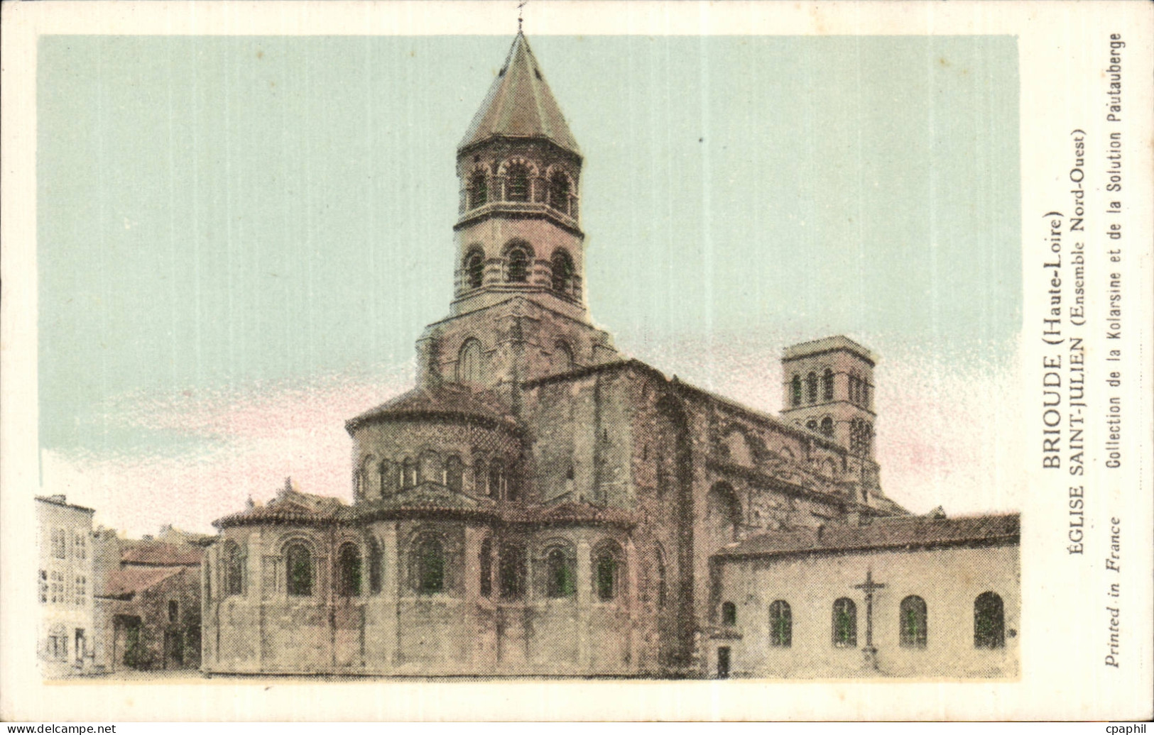 CPA Brioude Eglise Saint Julien