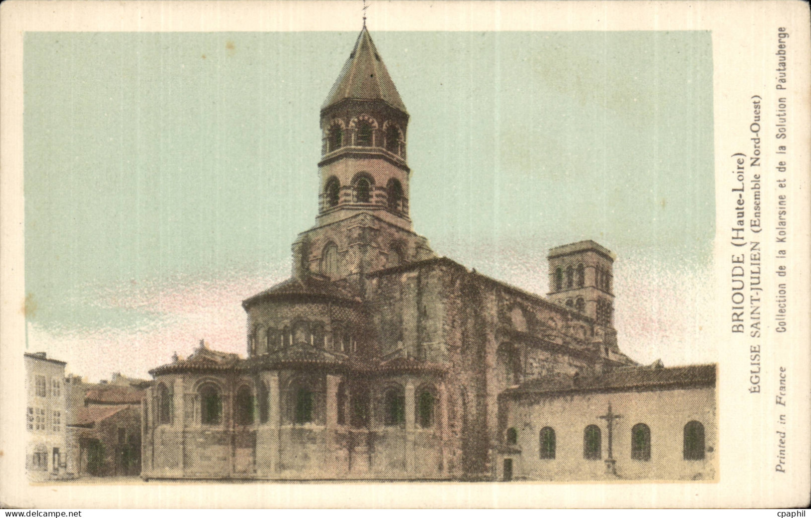 CPA Brioude Eglise Saint Julien