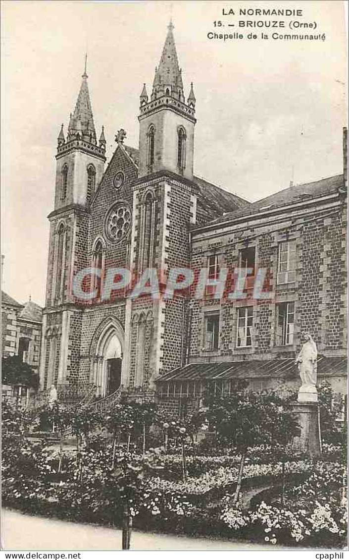 CPA Briouze Orne Chapelle de la Communaut