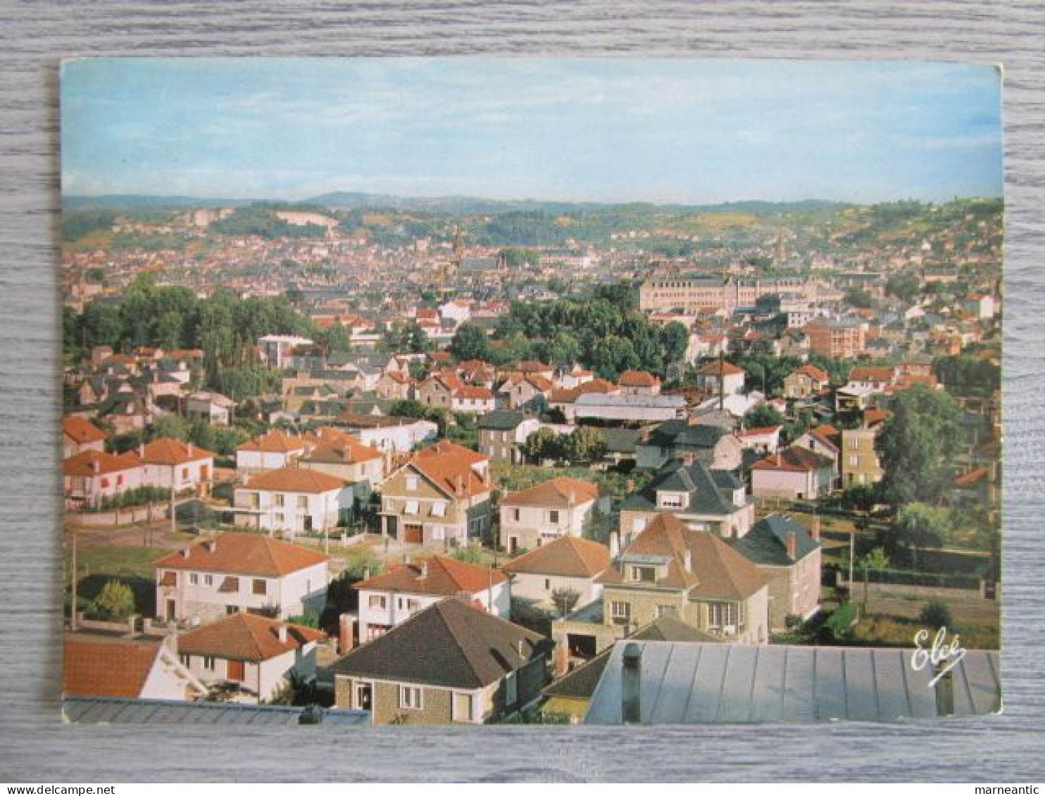 Cpa Brive la gaillarde (19) vue générale