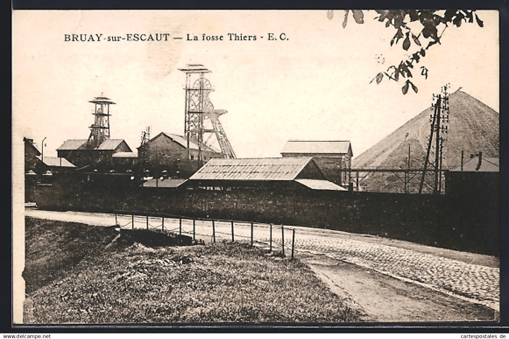 CPA Bruay-sur-Escaut, La fosse Thiers