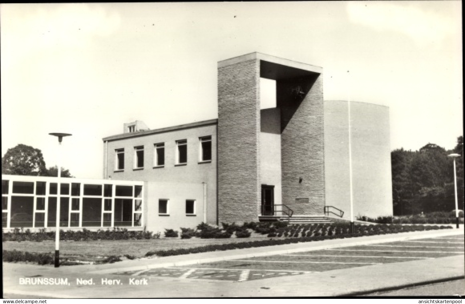 CPA Brunssum Limburg Niederlande, Ned. Herv. Kerk