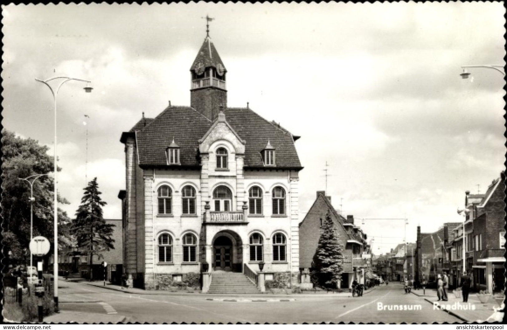 CPA Brunssum Limburg Niederlande, Raadhuis