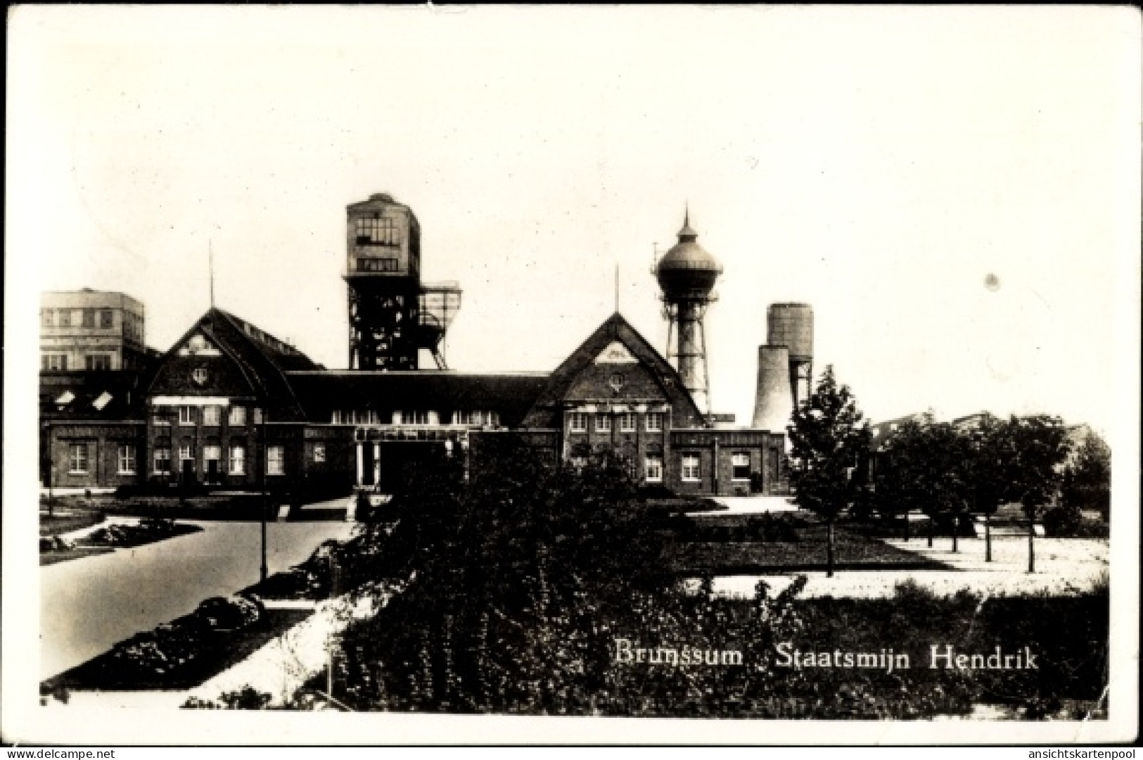 CPA Brunssum Limburg Niederlande, Staatsmijn Hendrik