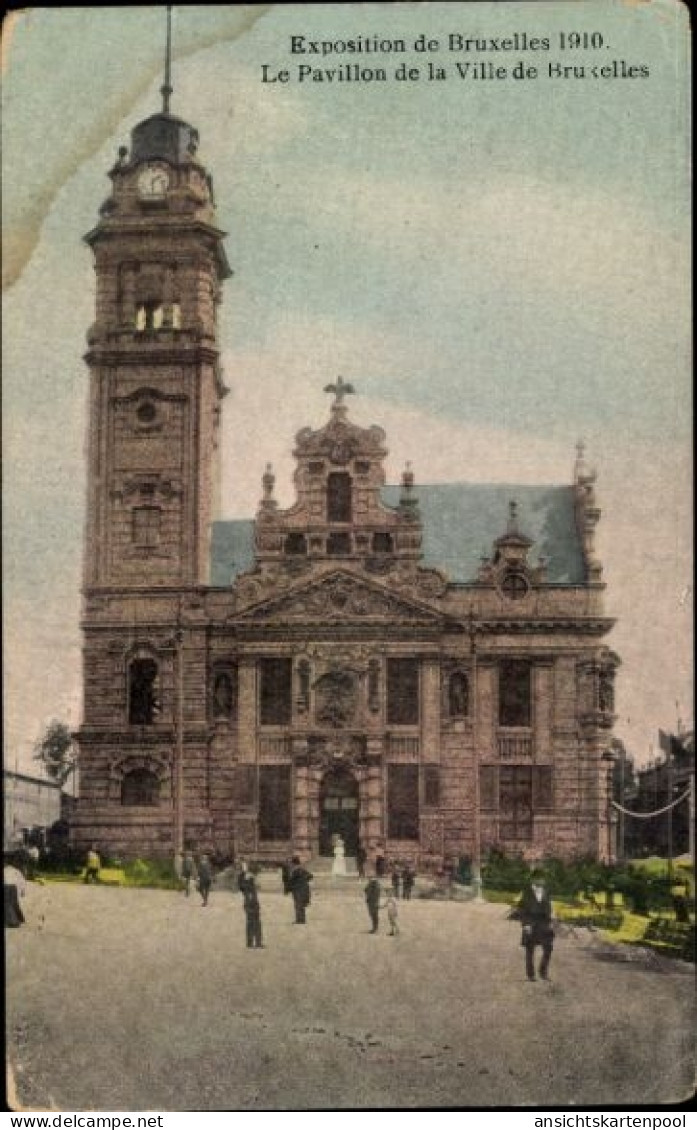 CPA Brüssel Brüssel, Pavillon der Stadt Brüssel
