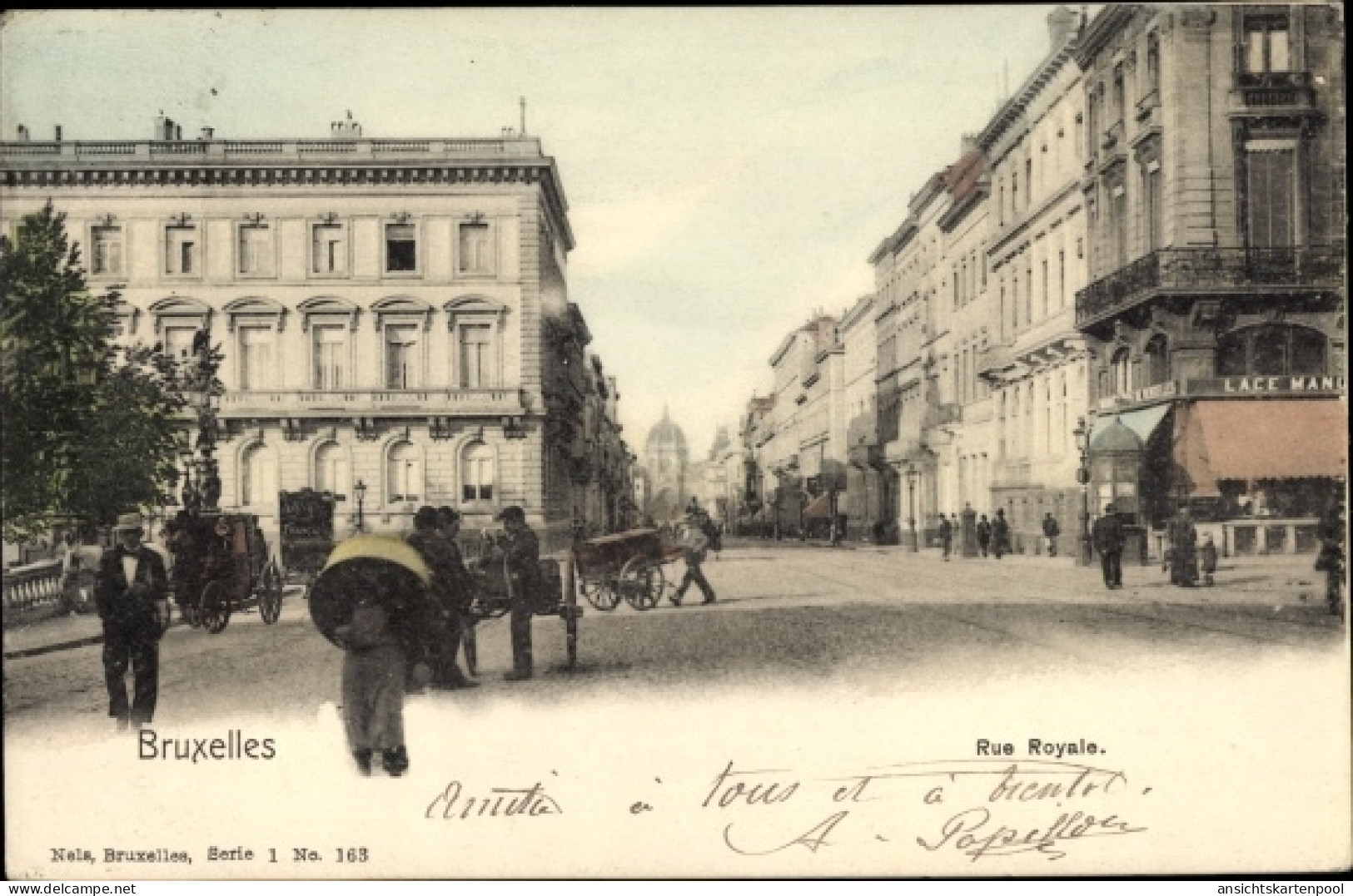 CPA Brüssel Brüssel, Rue Royale
