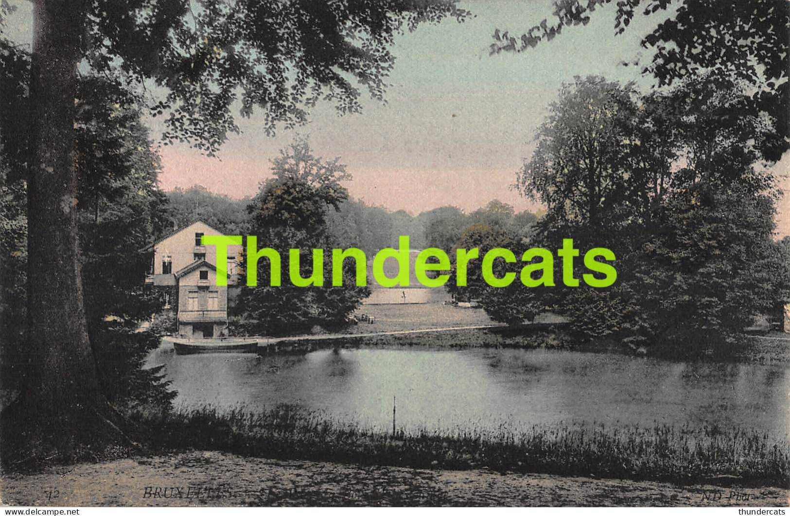 CPA BRUXELLES  BOIS DE LA CAMBRE