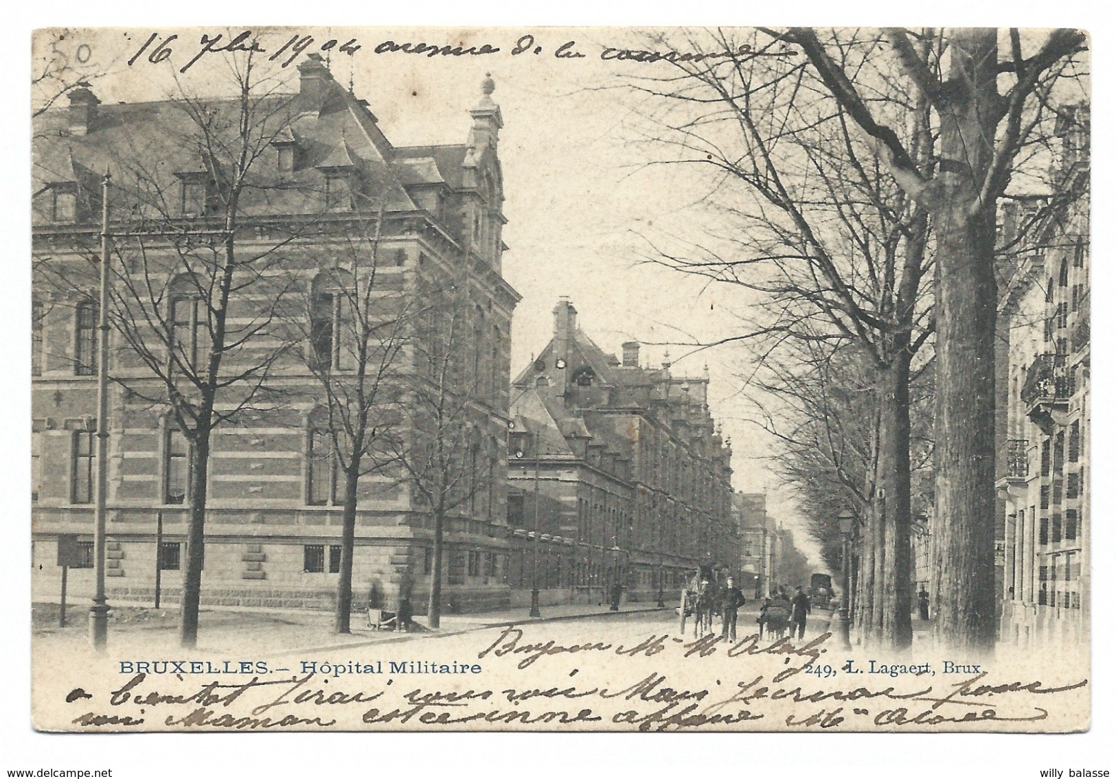 +++ CPA - BRUXELLES - BRUSSEL - Hôpital Militaire  //