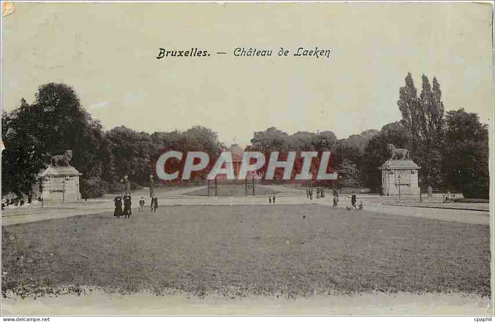CPA Bruxelles - Château de Laeken