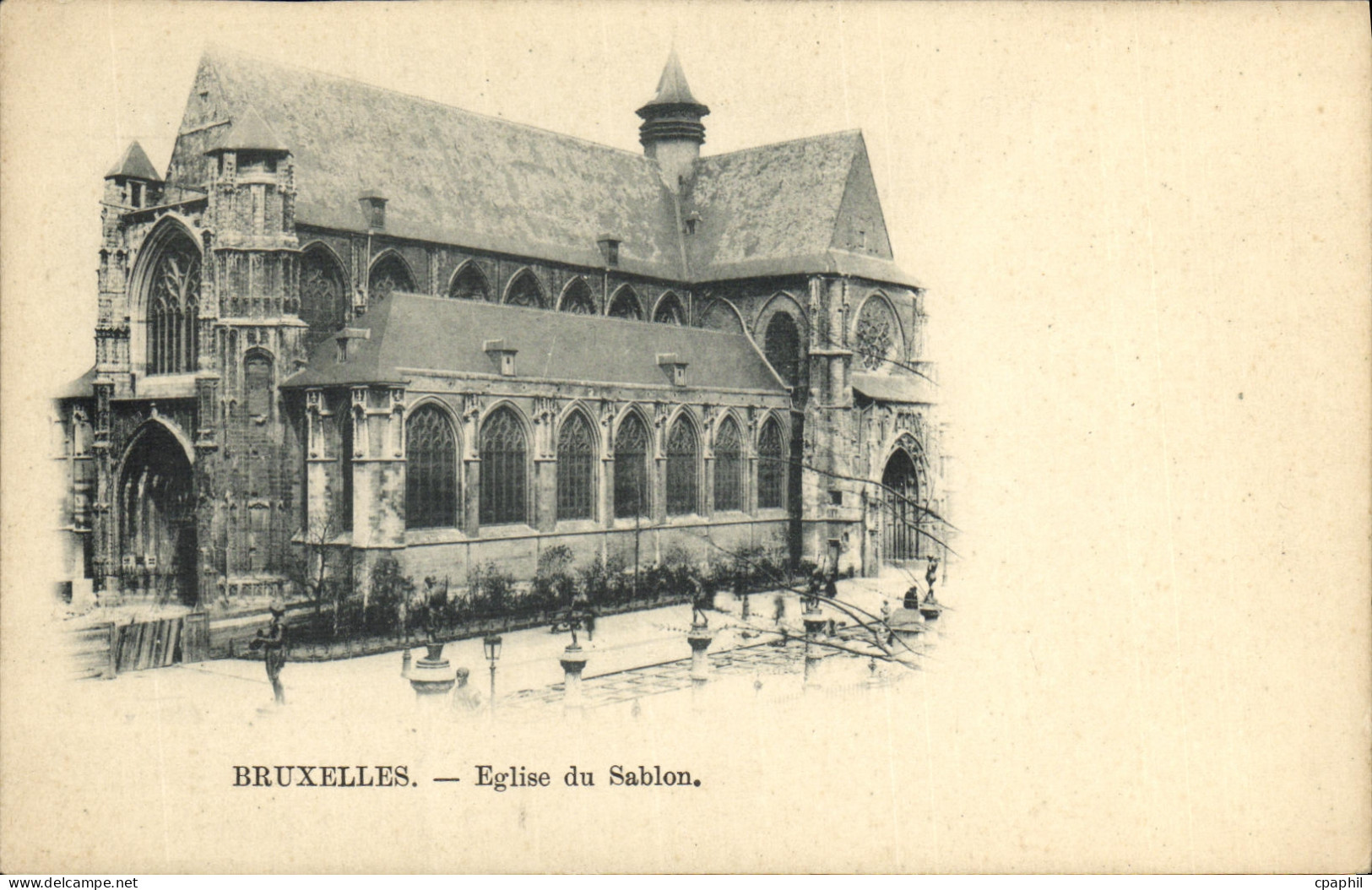 CPA Bruxelles Eglise Du Sablon