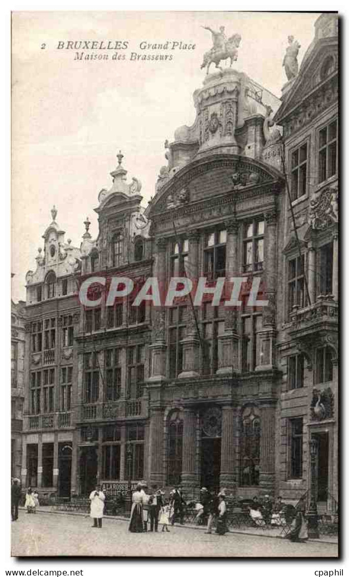 CPA Bruxelles Grand Place Maison de Brasseurs