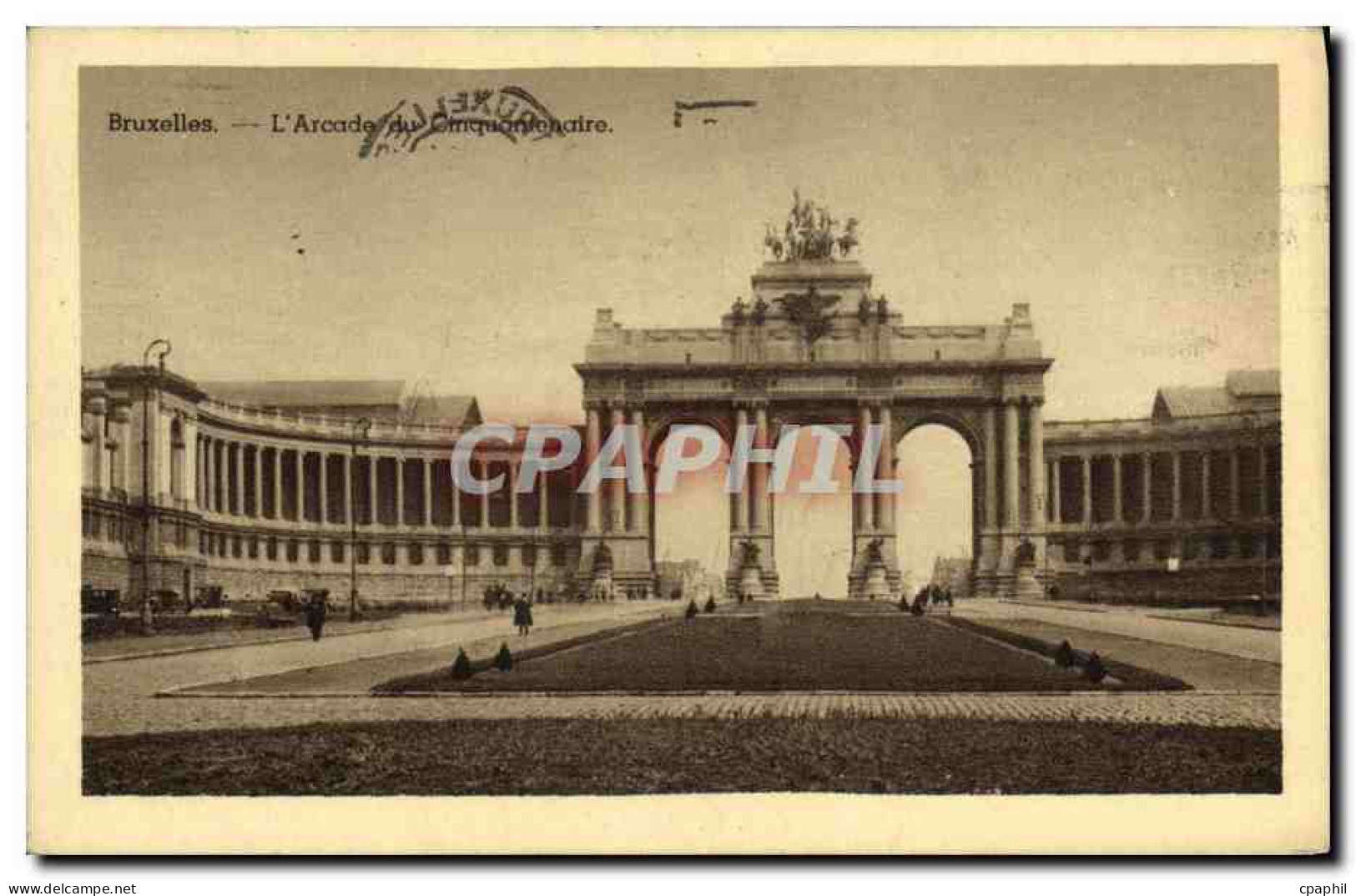 CPA Bruxelles L arcade du centenaire