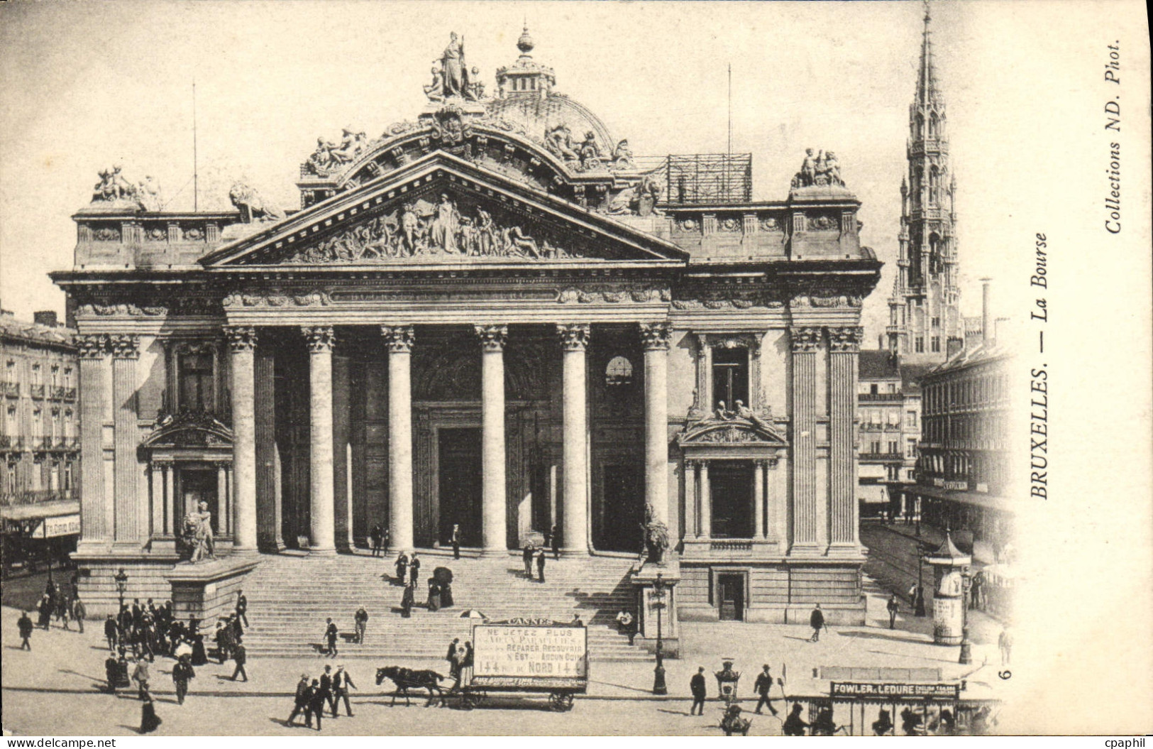 CPA Bruxelles La Bourse