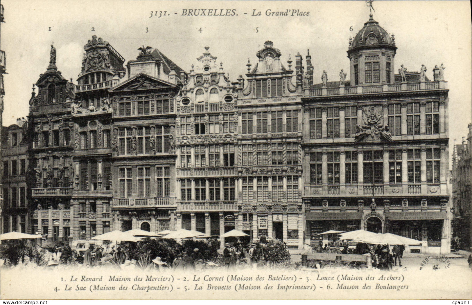 CPA Bruxelles La Grand Place