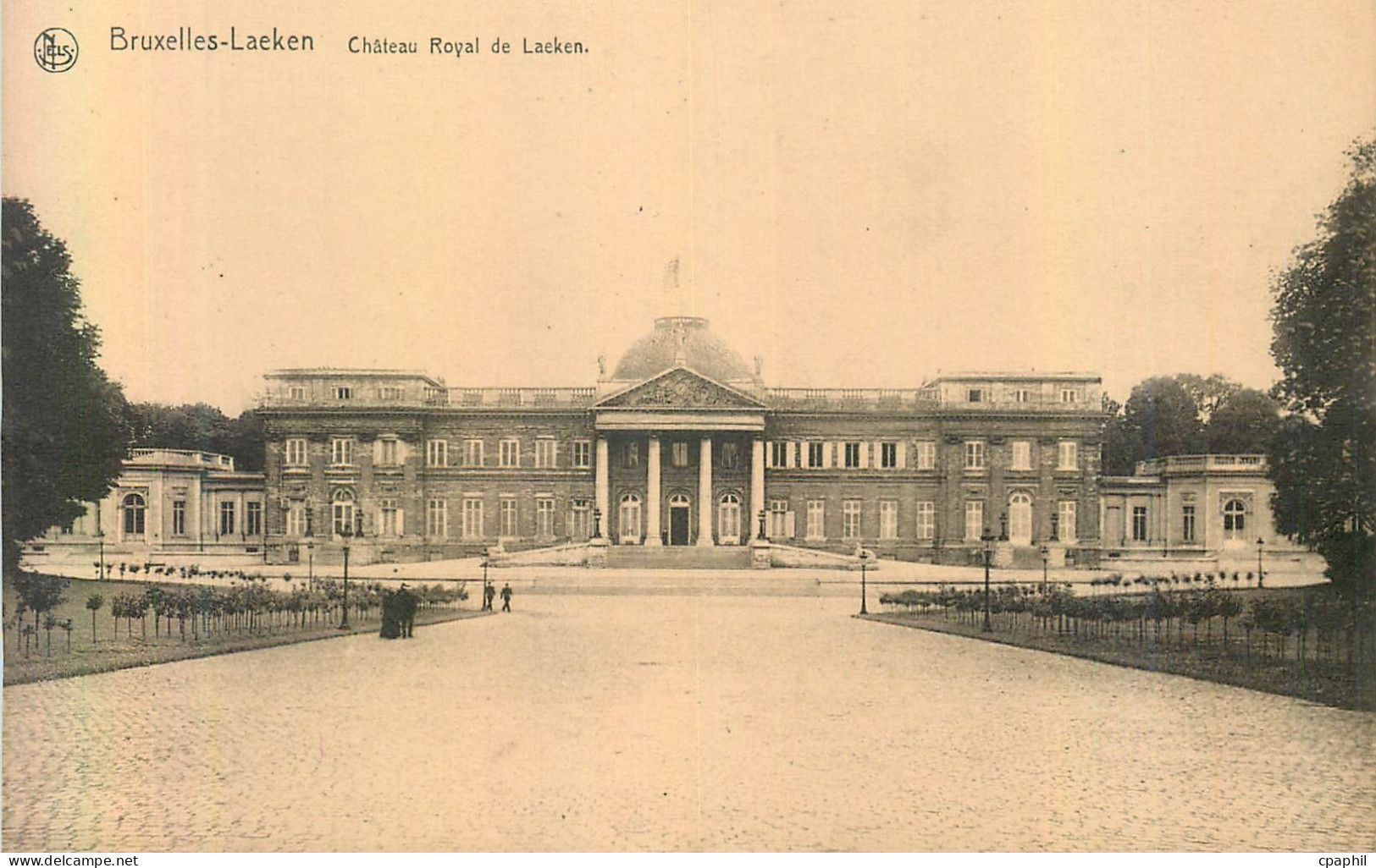 CPA Bruxelles Laeken Chateau Royal de Laeken