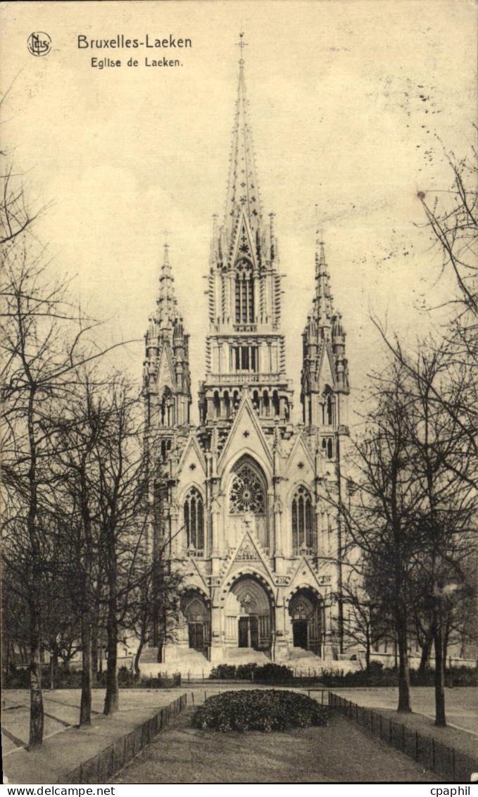 CPA Bruxelles Laeken Eglise de Laeken