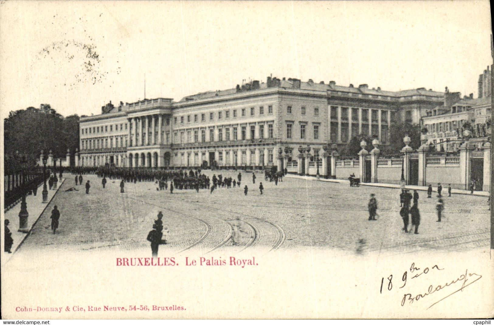 CPA Bruxelles Le Palais Royal