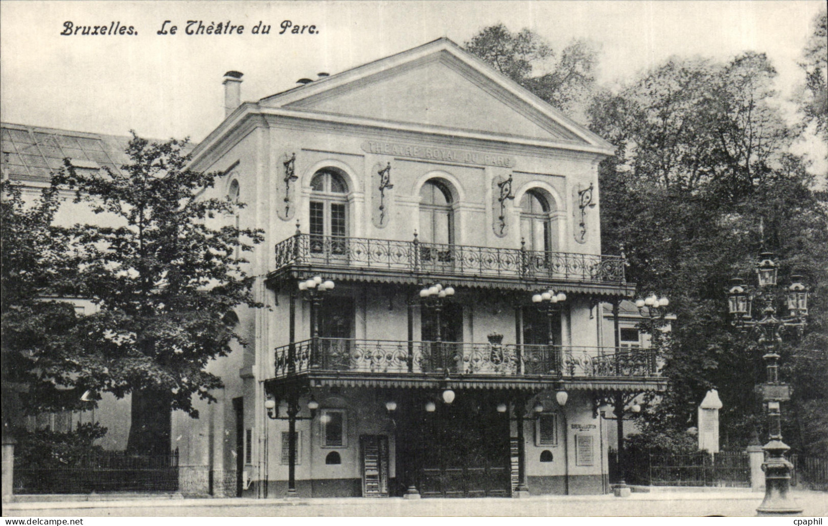 CPA Bruxelles Le Theatre du Parc