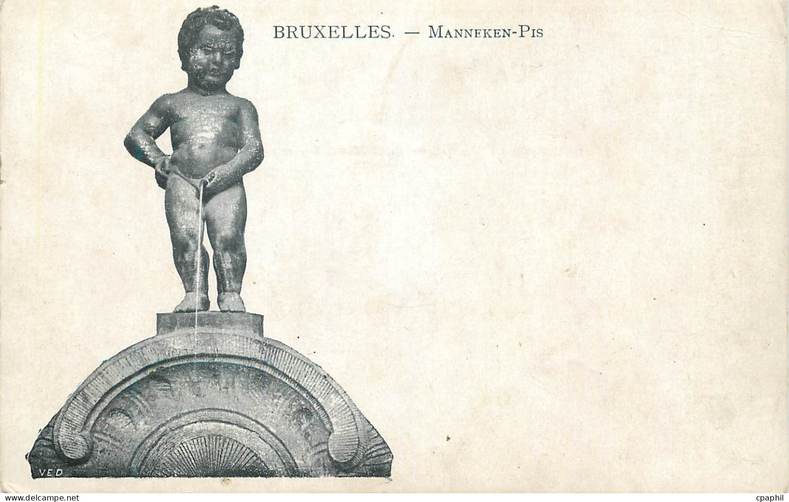 CPA Bruxelles Manneken-Pis