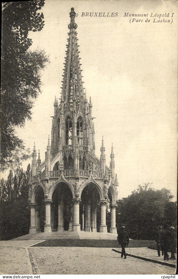 CPA Bruxelles Monument Leopold