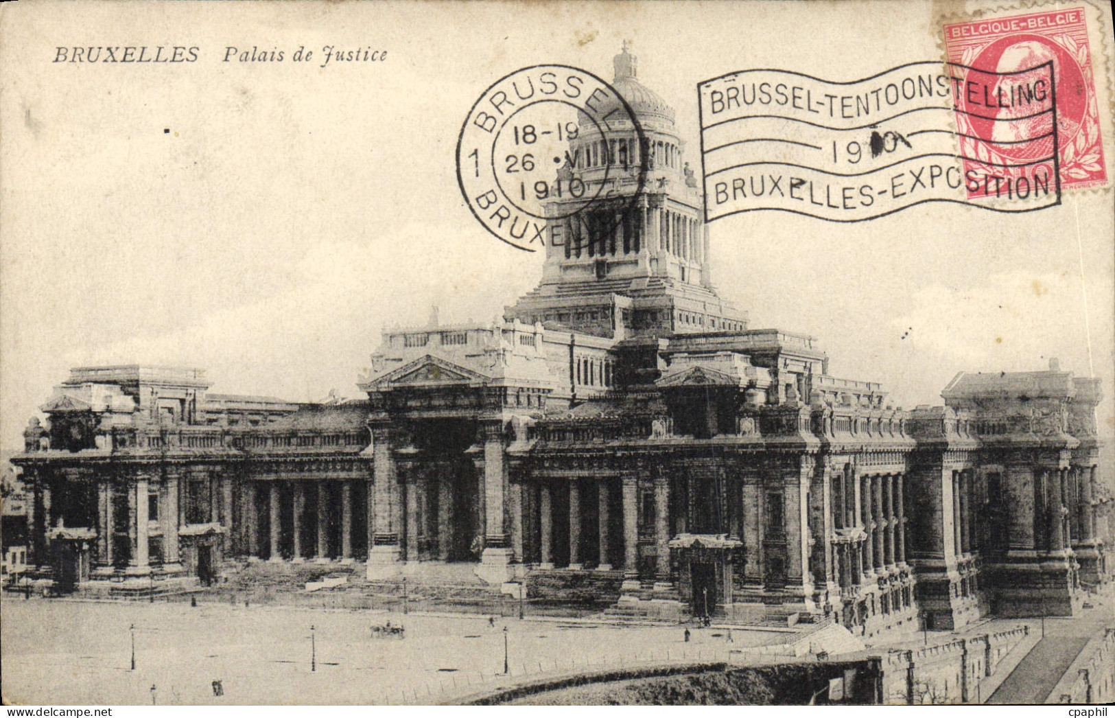 CPA Bruxelles Palais De Justice