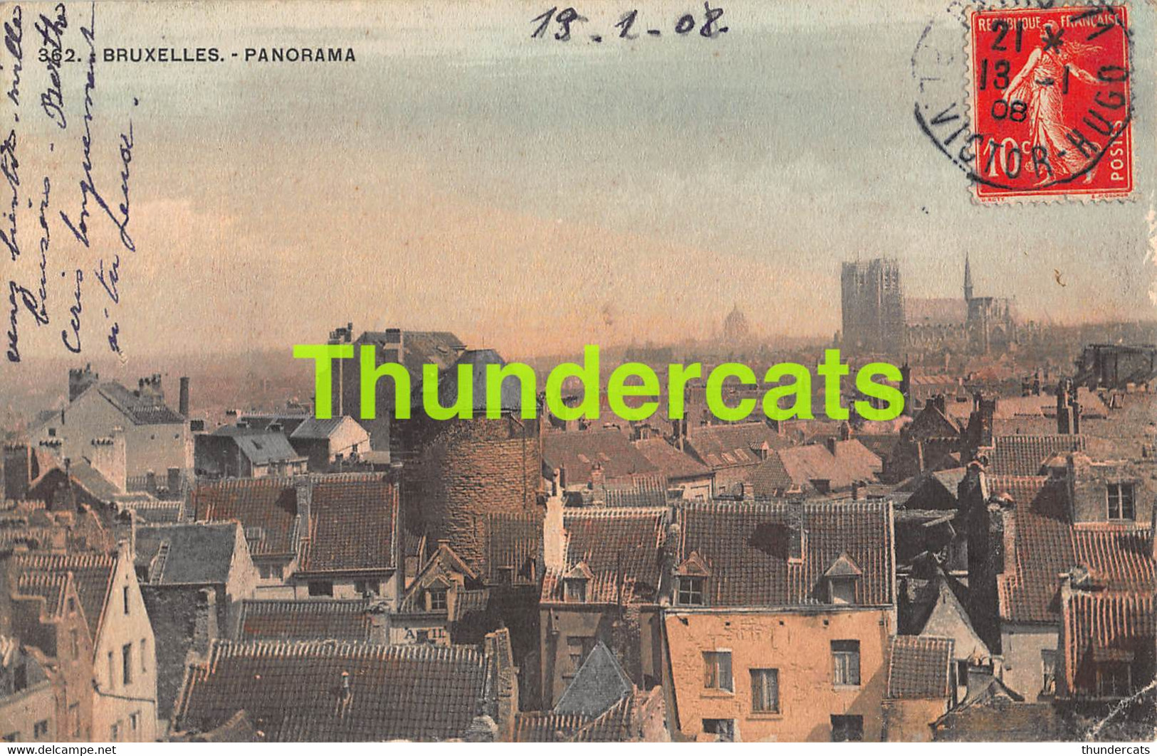 CPA BRUXELLES PANORAMA