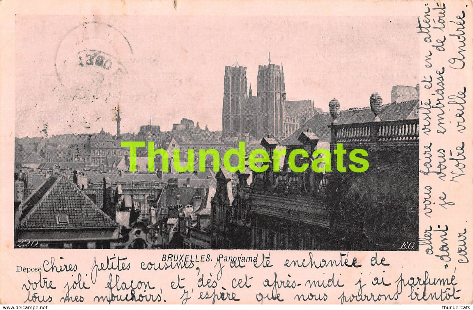 CPA BRUXELLES PANORAMA