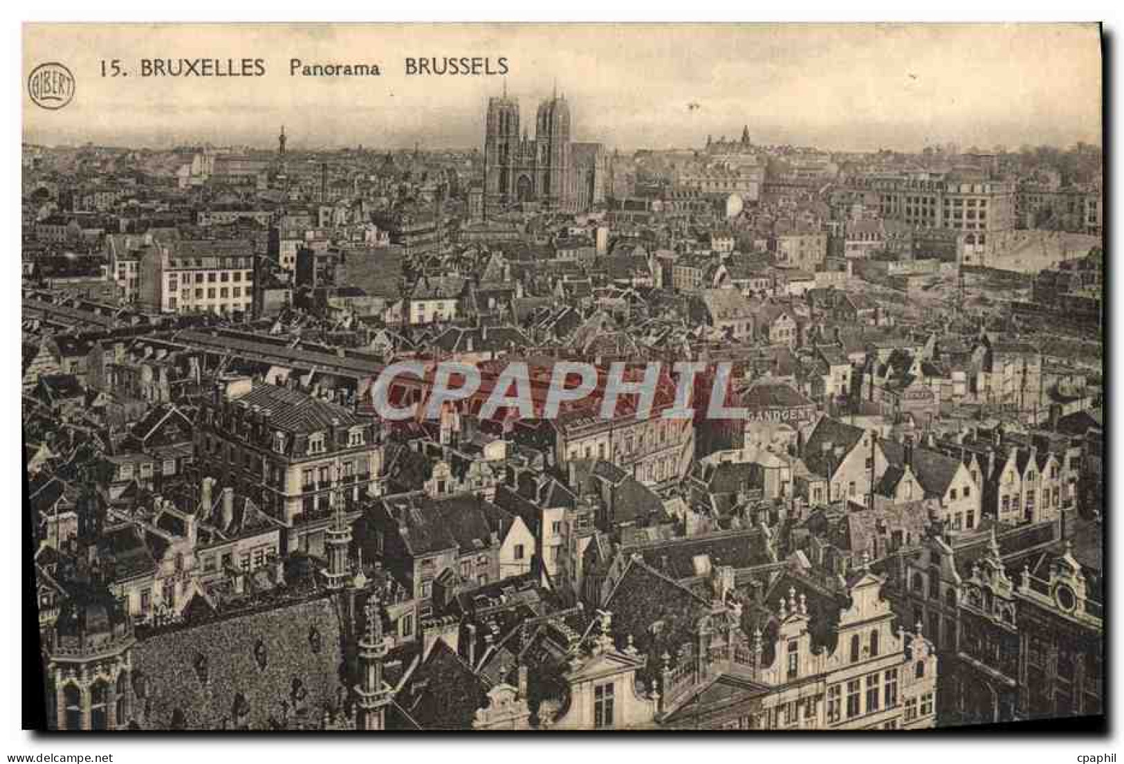 CPA Bruxelles Panorama