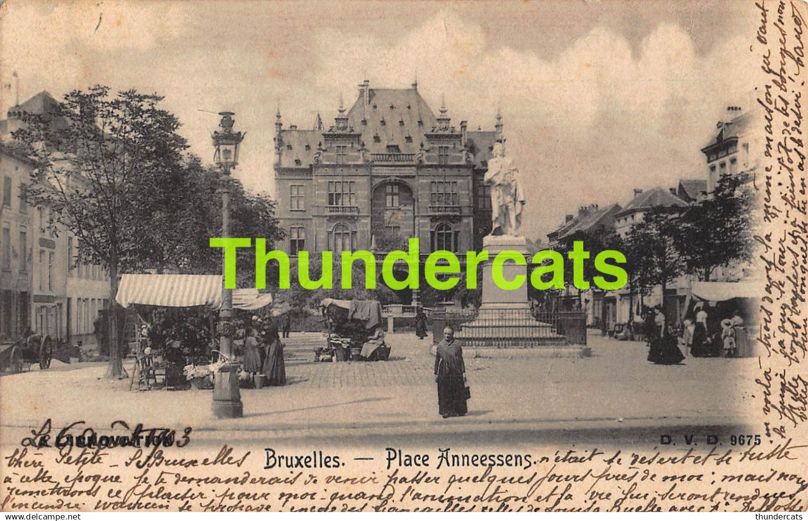 CPA BRUXELLES PLACE ANNEESSENS