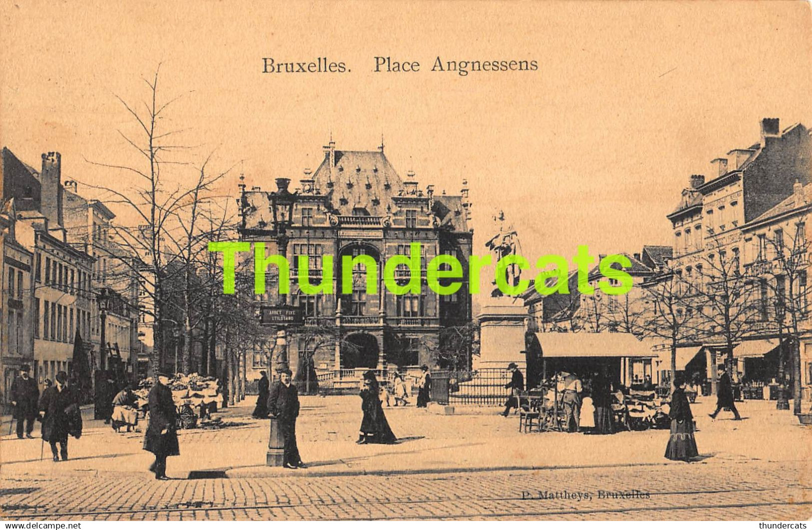 CPA BRUXELLES PLACE ANNEESSENS