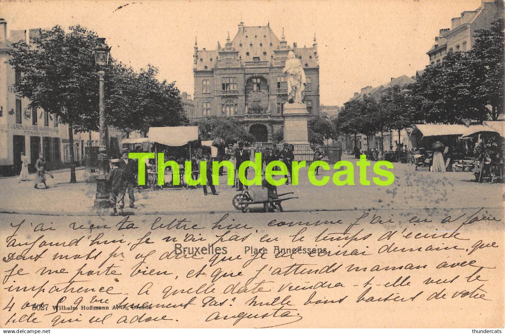 CPA BRUXELLES PLACE ANNEESSENS