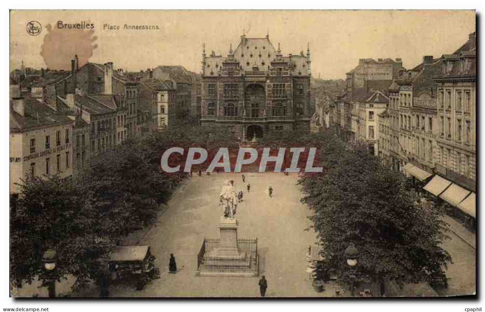 CPA Bruxelles Place Anneessens