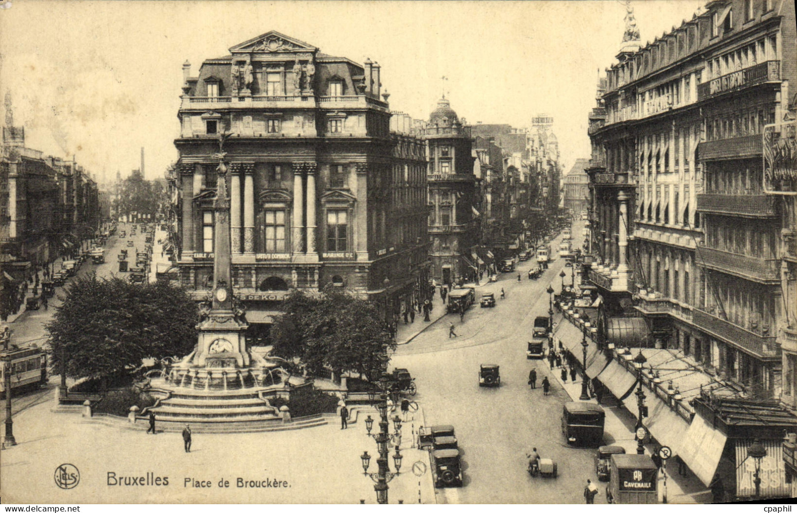 CPA Bruxelles Place De Brouckere