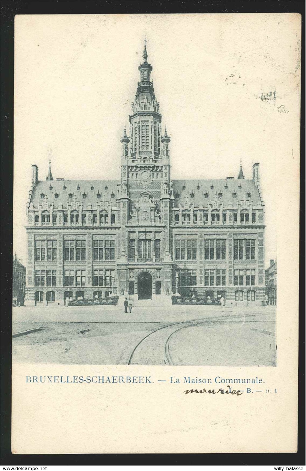 +++ CPA - Bruxelles - SCHAARBEEK - SCHAERBEEK - La Maison communale   //