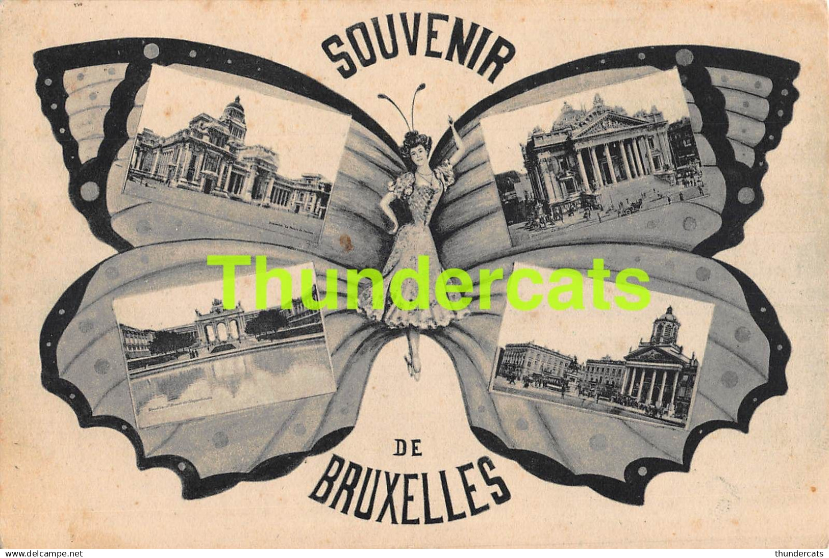 CPA BRUXELLES SOUVENIR DE