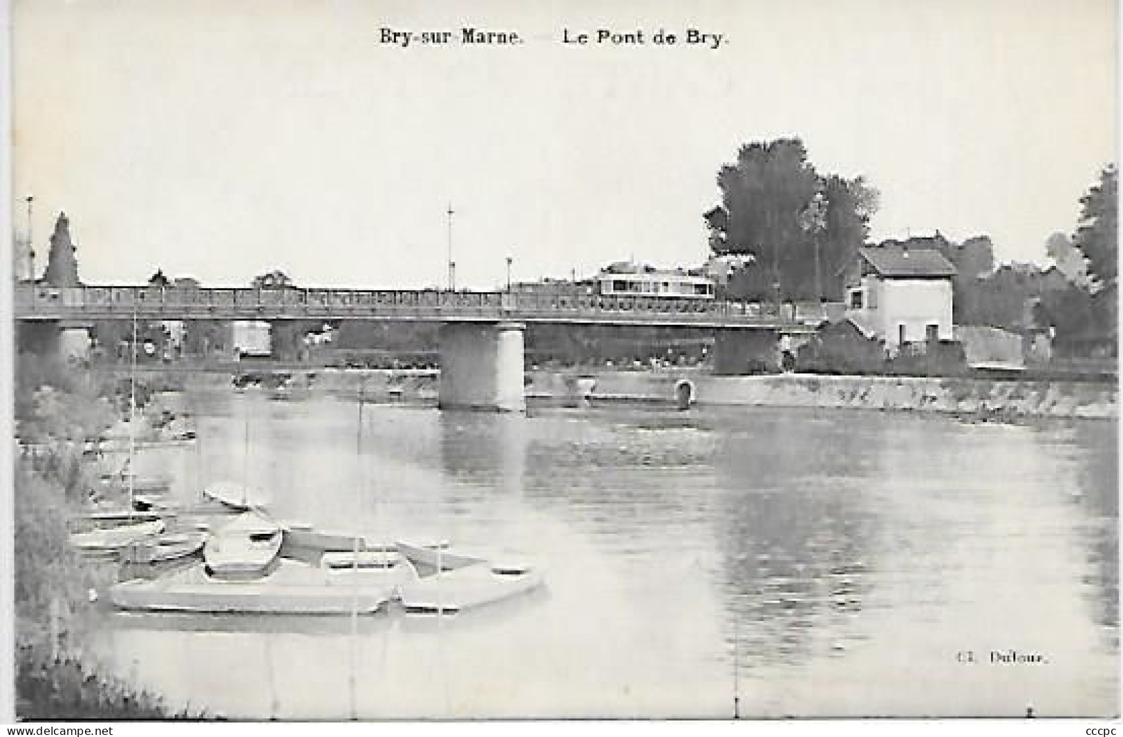 CPA Bry-sur-Marne - le Pont de Bry