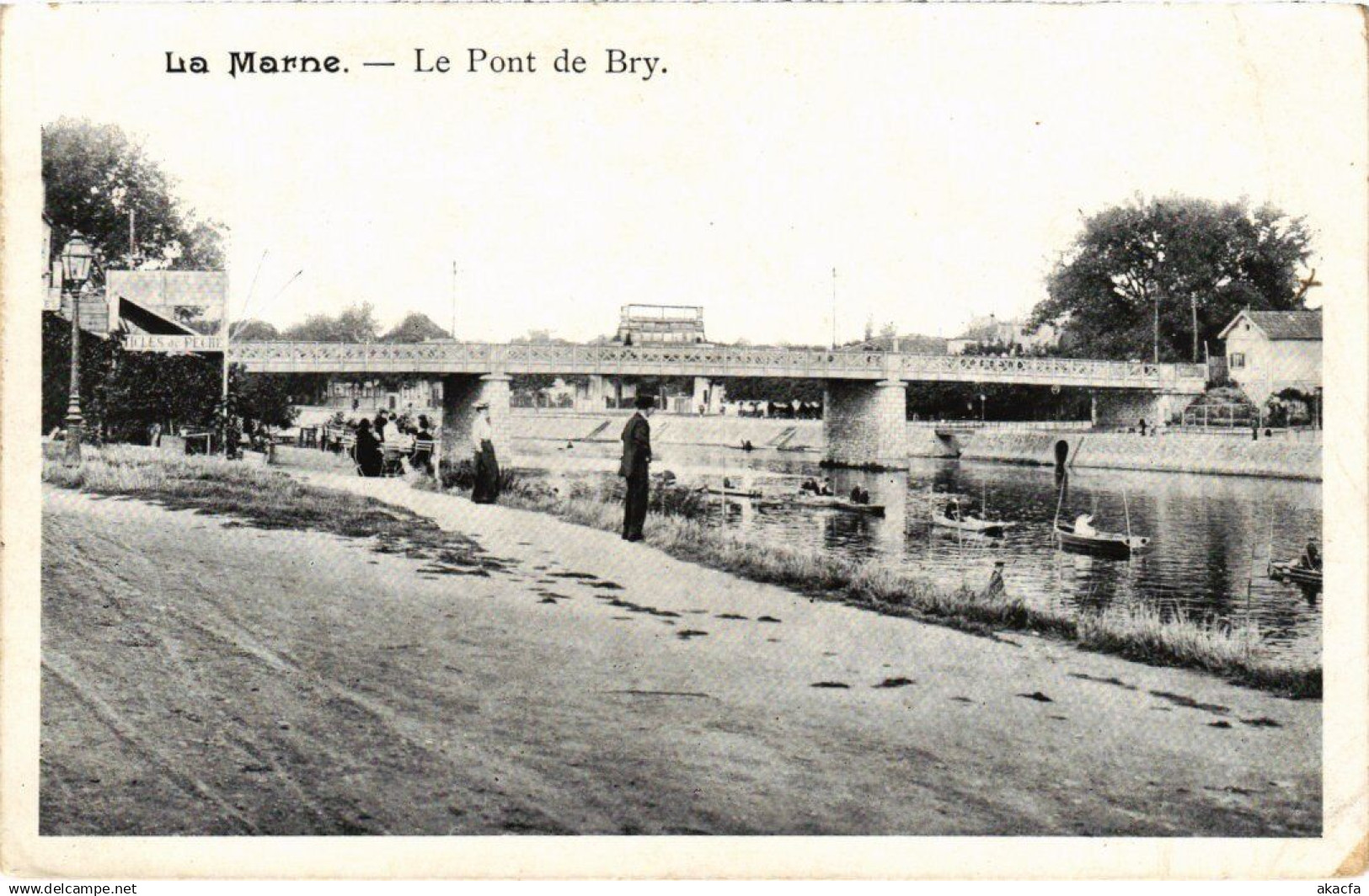 CPA Bry sur Marne Le Pont de Bry FRANCE (1338102)