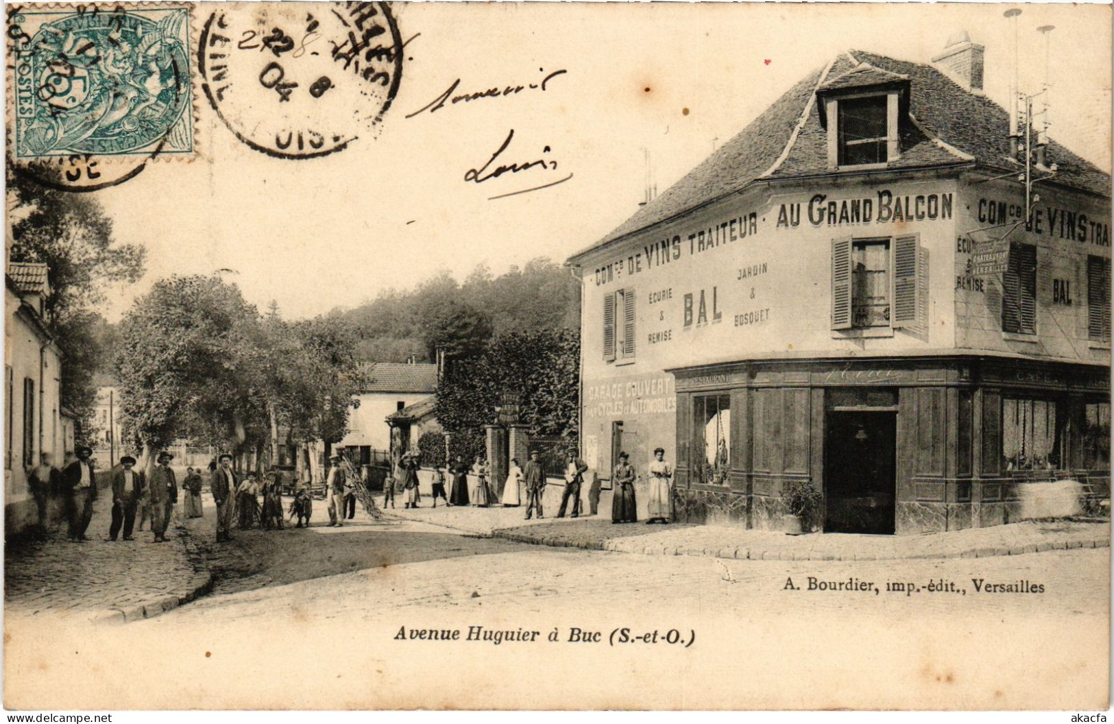 CPA Buc Avenue Huguier FRANCE (1378354)